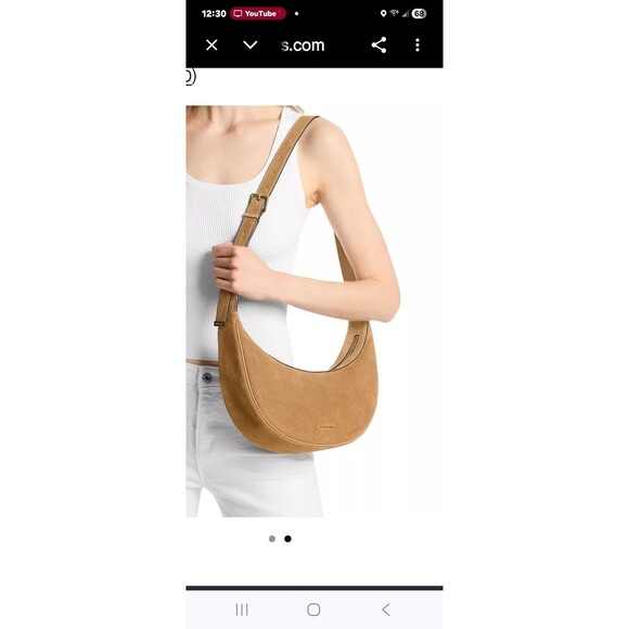 Michael Kors Handbags - Michael Kors Women's Suede Crossbody Bag